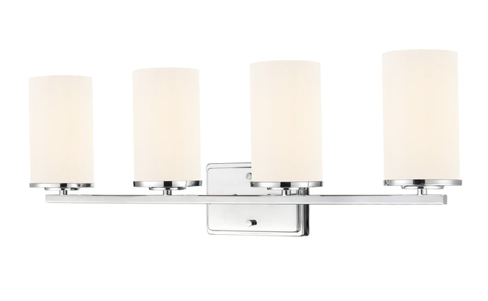27.75'' Verlana Chrome 4 Light Bath Vanity