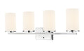 27.75'' Verlana Chrome 4 Light Bath Vanity