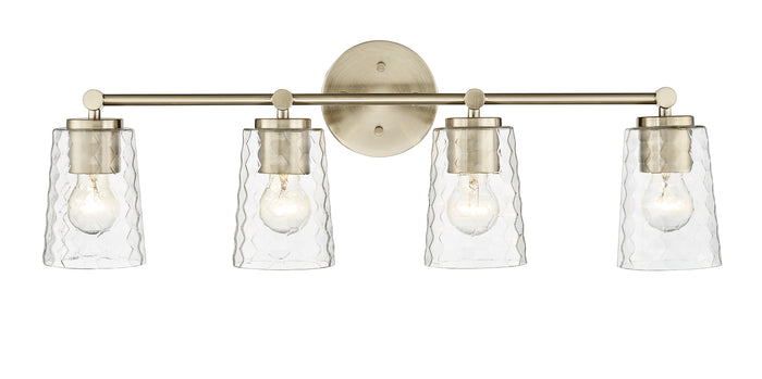 28'' Ashli Modern Gold 4 Light Bath Vanity