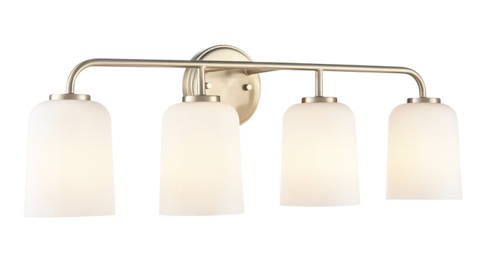 28'' Laphia Modern Gold 4 Light Bath Vanity