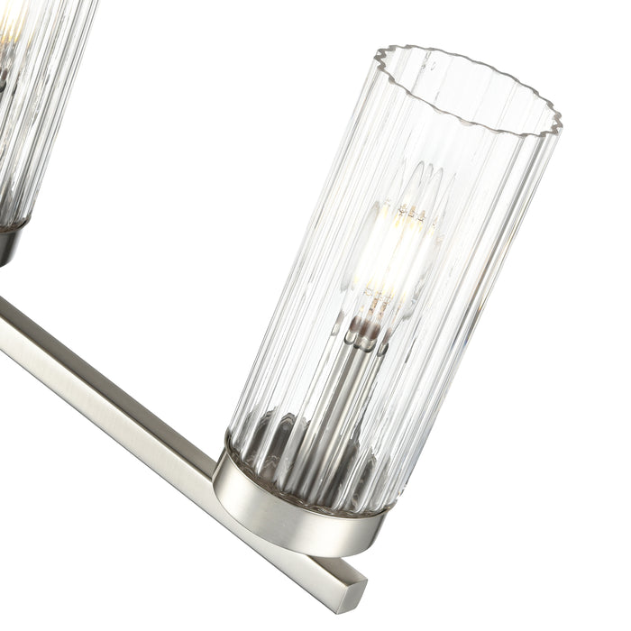 29.75'' Iversen Brushed Nickel 4 Light Bath Vanity