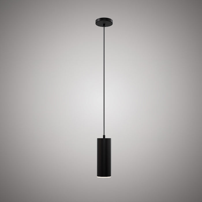 3-inch Matte Black Dimmable Mini Pendant Light