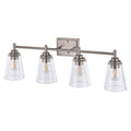30-inch 4-light Brushed Nickel Vanity Light
