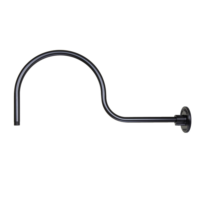 30'' Satin Black R Series Goose Neck