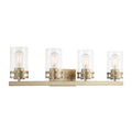 30.25'' Lunden Modern Gold 4 Light Bath Vanity