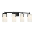30.5'' Froselle Matte Black 4 Light Bath Vanity