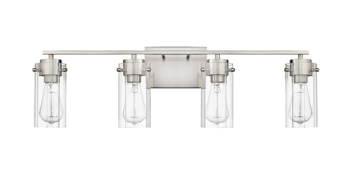 30.5'' Serena Brushed Nickel 4 Light Bath Vanity