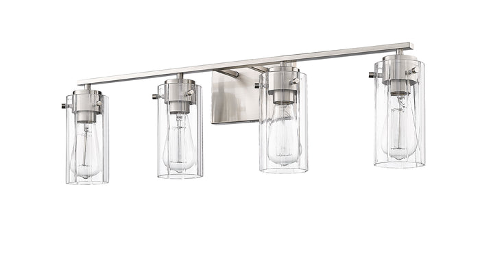 30.5'' Serena Brushed Nickel 4 Light Bath Vanity