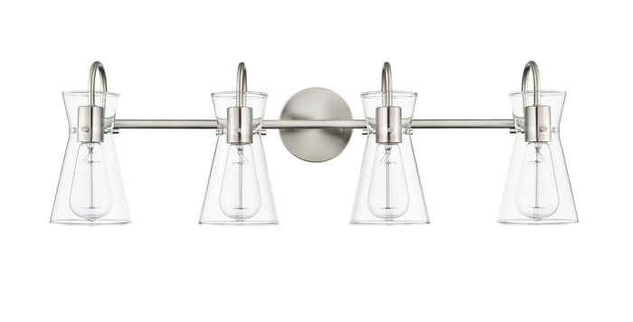 30.7'' Camellia Brushed Nickel 4 Light Bath Vanity