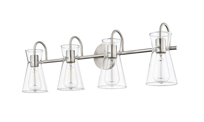 30.7'' Camellia Brushed Nickel 4 Light Bath Vanity