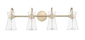 30.7'' Camellia Modern Gold 4 Light Bath Vanity