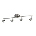 30.75-inch 4-light Brushed Nickel Track Head