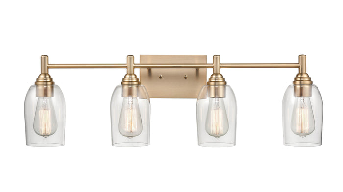 31'' Arlett Modern Gold 4 Light Bath Vanity