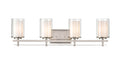 31'' Huderson Brushed Nickel 4 Light Bath Vanity