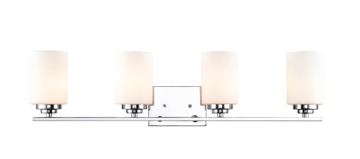 31.13'' Durham Chrome 4 Light Bath Vanity