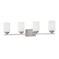31.13'' Durham Satin Nickel 4 Light Bath Vanity