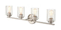 31.13'' Moven Satin Nickel 4 Light Bath Vanity