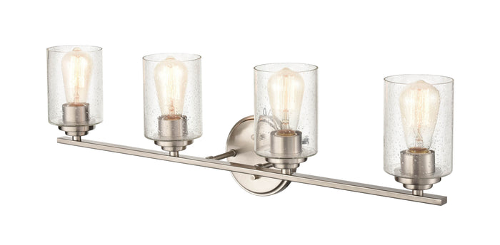 31.13'' Moven Satin Nickel 4 Light Bath Vanity