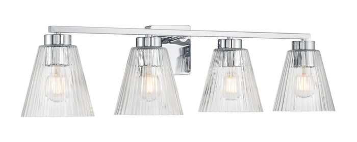 31.75'' Riville Chrome 4 Light Bath Vanity