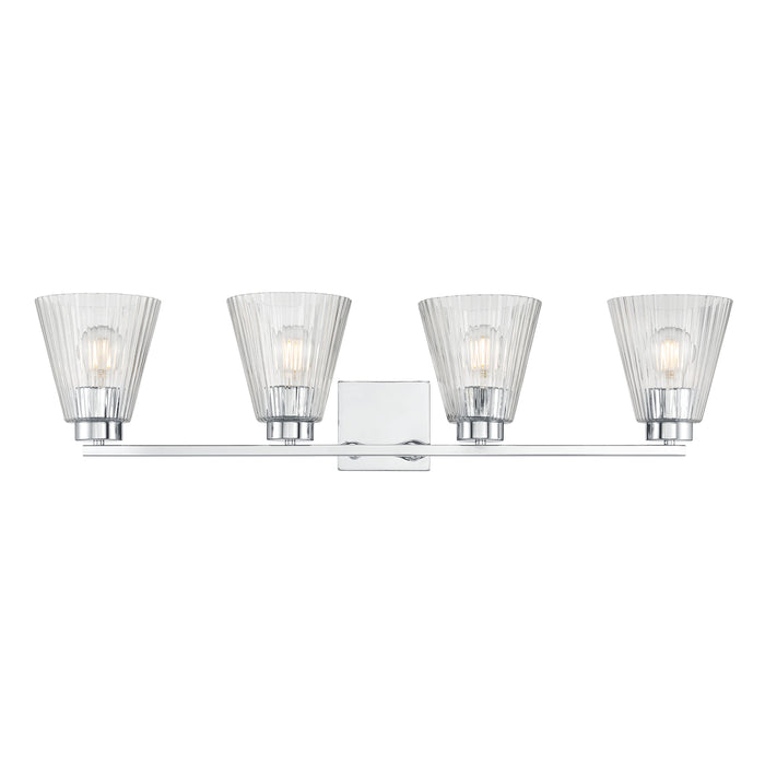 31.75'' Riville Chrome 4 Light Bath Vanity