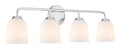 32'' Norah Chrome 4 Light Bath Vanity