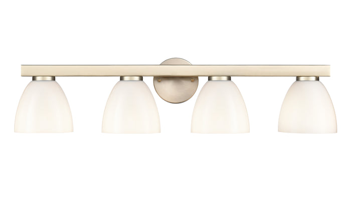 33'' Apria Modern Gold 4 Light Bath Vanity
