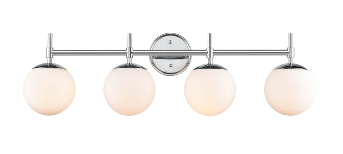 33''  Chrome 4 Light Bath Vanity