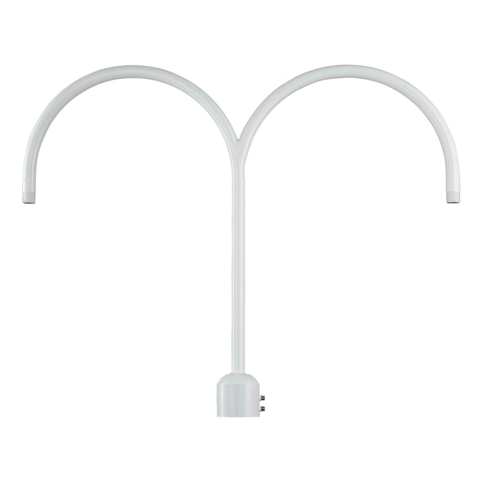 33'' White R Series Post Adapter