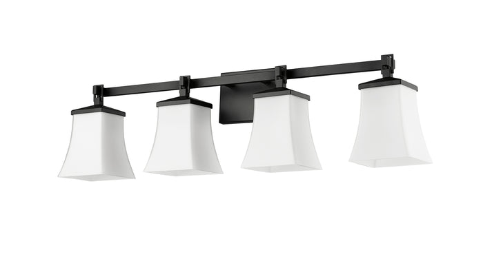 33.25'' Sonorra Matte Black 4 Light Bath Vanity
