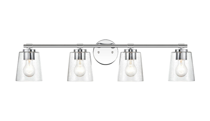 34''  Chrome 4 Light Bath Vanity