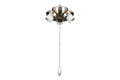 3.5-inch Brushed Nickel Fan Light Kit Fitter