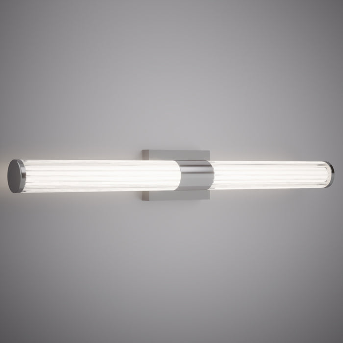 Brushed Nickel 36" LED Vanity Light  3CCT 2400 Lumens Dimmable