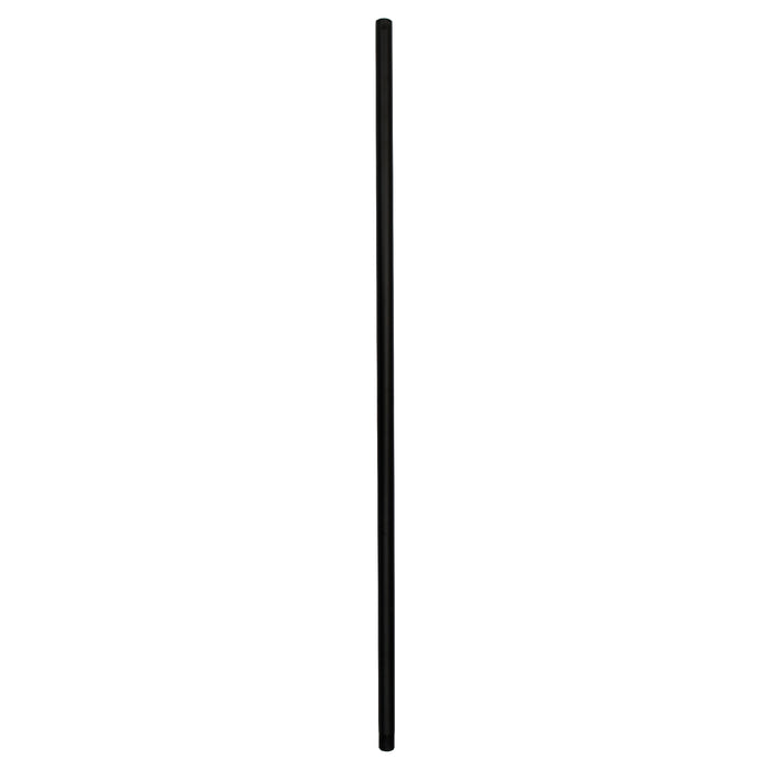 36-inch Matte Black Fan Downrod with 120V Input