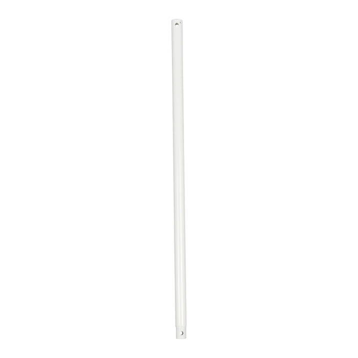 36-inch White Fan Downrod