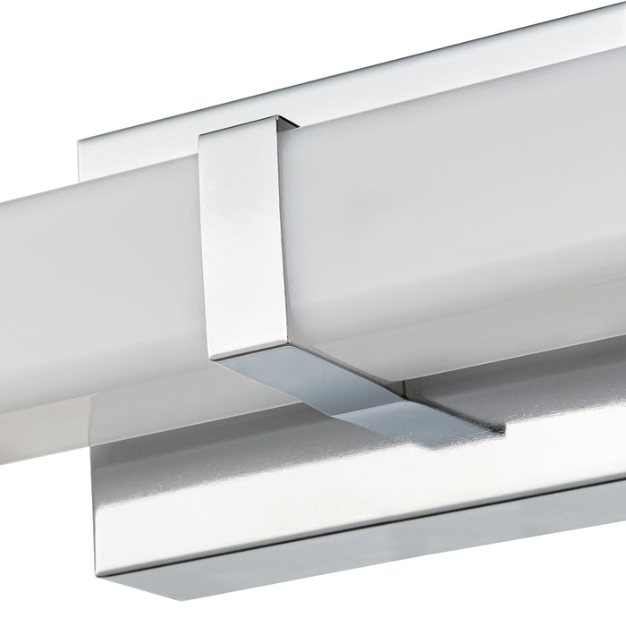 36'' Tron Chrome  Vanity Light