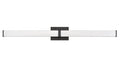 36'' Tron Matte Black  Vanity Light
