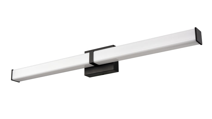36'' Tron Matte Black  Vanity Light