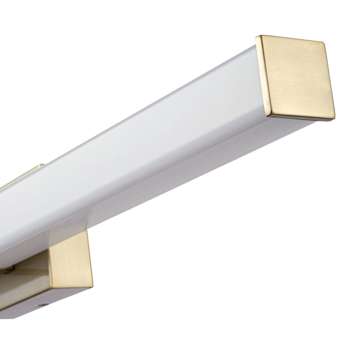 36'' Tron Modern Gold  Vanity Light