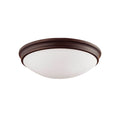 4'' Baumann Rubbed Bronze 1 Light Flush Mount