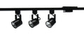 4-foot Black Track Lighting Kit