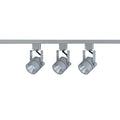 4-foot Brushed Aluminum Track Lighting Kit with 8W Output
