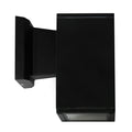 4-inch Black Outdoor Wall Light with 3000K Light