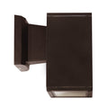 4-inch Oil Rubbed Bronze Outdoor Wall Light with 3000K Light and Clear Lens
