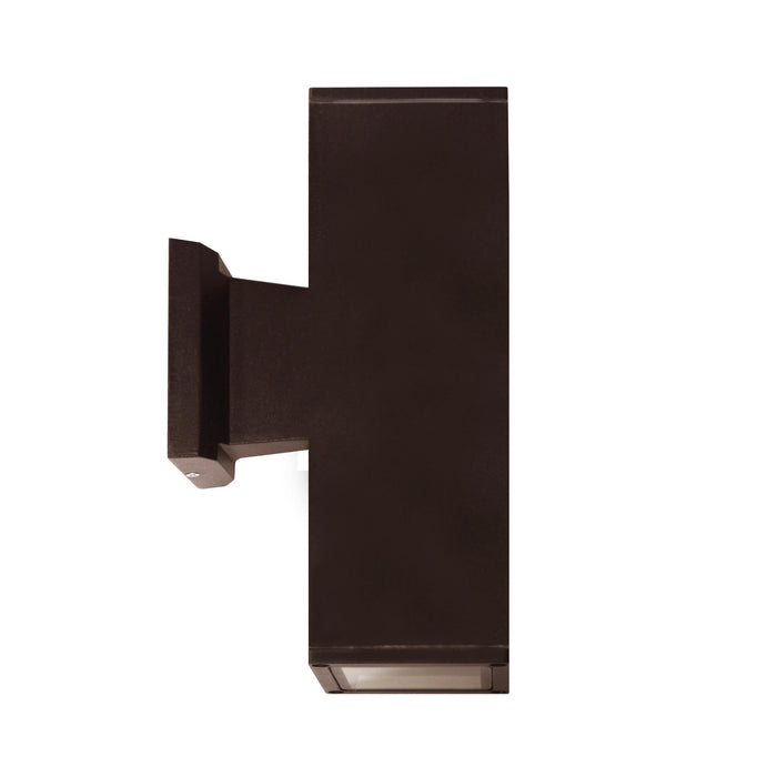 4-inch Oil Rubbed Bronze Outdoor Wall Light with 3000K Light, Clear Lens and 27W Output