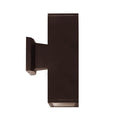 4-inch Oil Rubbed Bronze Outdoor Wall Light with 4000K Light, Clear Lens and 27W Output