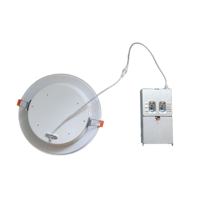 4-inch White Commercial Wall Light with 5-CCT Selectable White and 3W Output