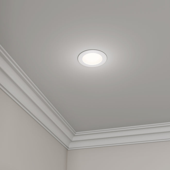 4-inch White Commercial Wall Light with 5-CCT Selectable White