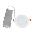 4-inch-White-Outdoor-Flush-Mount-Light-with-3000K-Light,-Frosted-Lens,-11W-Output-and-Dimmable-LED