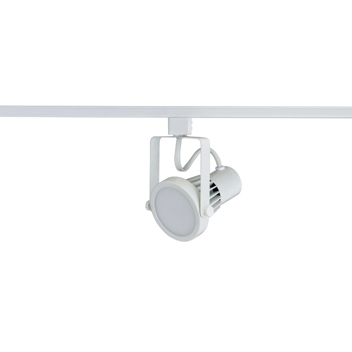 4-inch White Track Head with 3000K Light