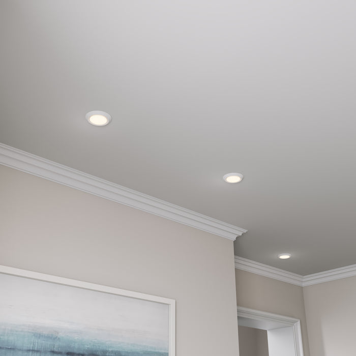 4-inch White Wall Light